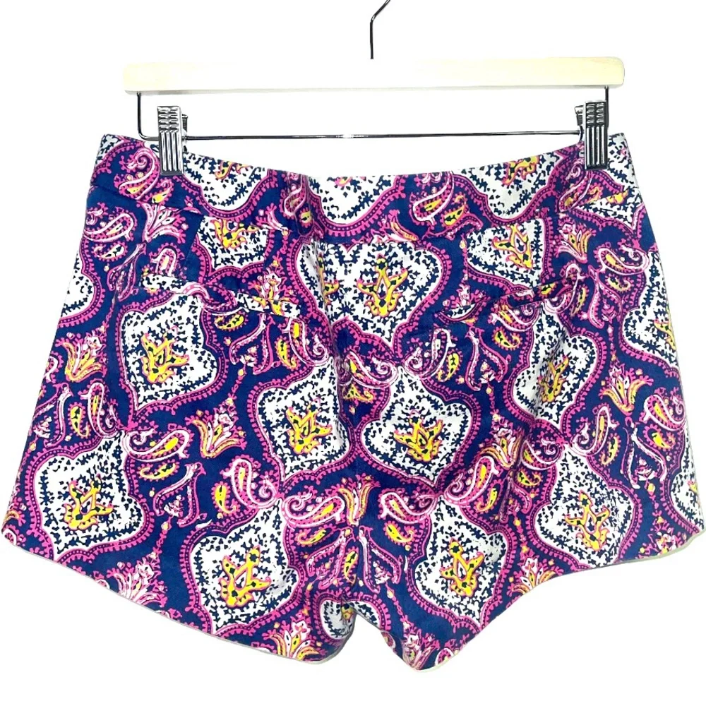 J. Crew City‎ Fit Pink Patterned Shorts